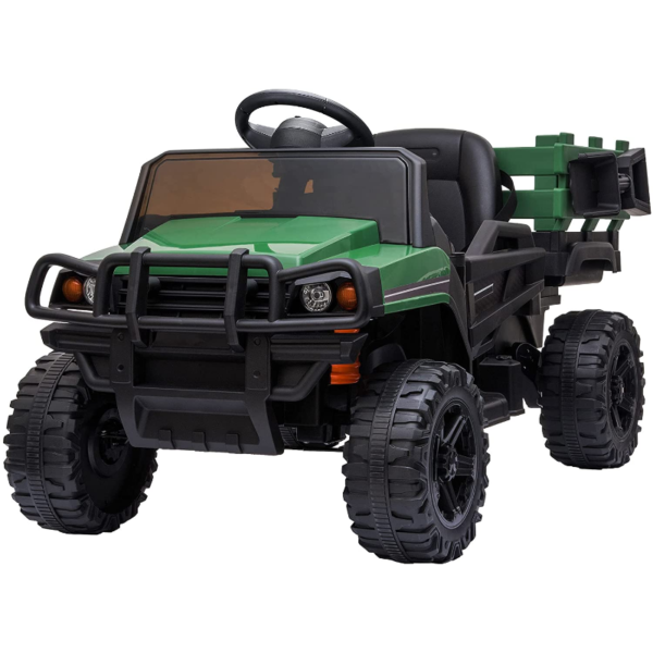 Tobbi 12V Battery Powered Kids Ride on Tractor with Remote Control, Army Green 下载 74