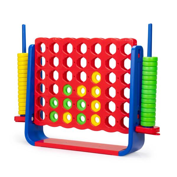 Nyeekoy UniHex Jumbo 4-to-Score Giant Game Set for Kids and Adults 主图 1 Toy Brands